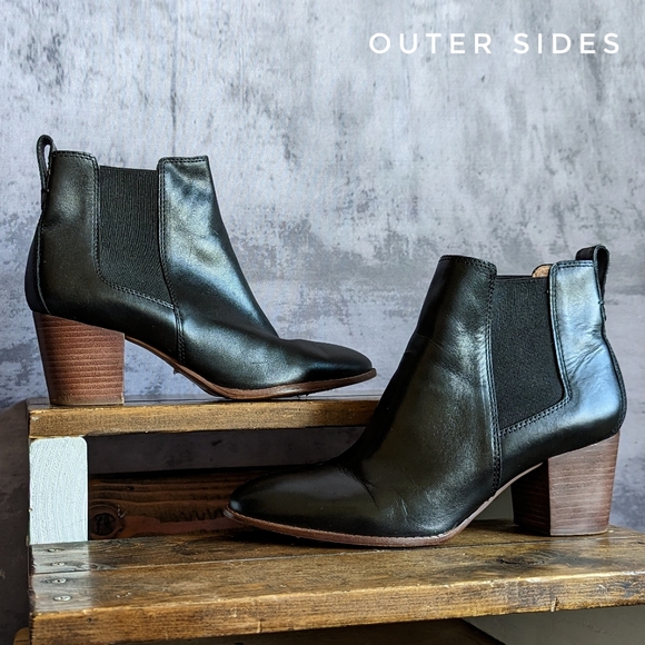 Madewell The Regan pull-on ankle boots in Black, size 9.5 - Picture 10 of 12